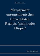 Management unternehmerischer Universitäten