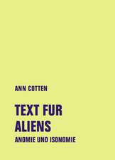 Text fur Aliens