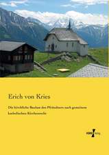 Die kirchliche Baulast des Pfründners nach gemeinem katholischen Kirchenrecht