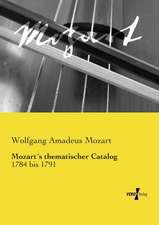 Mozart´s thematischer Catalog