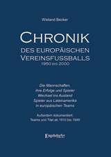 Chronik des europäischen Vereinsfußballs 1950 bis 2000