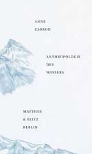 Anthropologie des Wassers