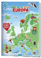 Trötsch Stickerbuch Mein erster Atlas Europa