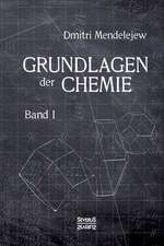 Grundlagen Der Chemie - Band I