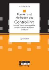 Formen Und Methoden Des Controlling