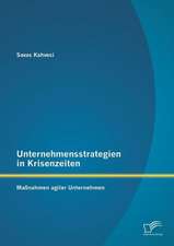 Unternehmensstrategien in Krisenzeiten: Massnahmen Agiler Unternehmen