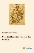 Über das Mysterium Magnum des Daseins