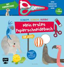 Mein erstes Papierschneidebuch - Im Zoo - Mit Kinderschere