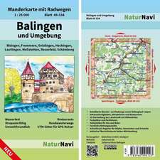 Balingen und Umgebung 1 : 25 000