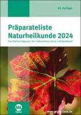 Präparateliste der Naturheilkunde 2024