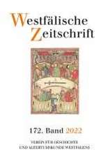 Westfälische Zeitschrift 172. Band 2022