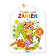 Trötsch Malen nach Zahlen 2. Level Malbuch