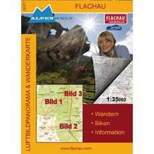 Flachau 1 : 35 000 Luftbildpanorama & Wanderkarte