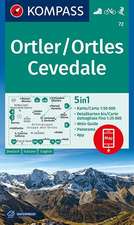 KOMPASS Wanderkarte Ortler/Ortles, Cevedale