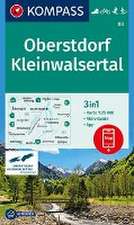 KOMPASS Wanderkarte 03 Oberstdorf, Kleinwalsertal 1:25.000