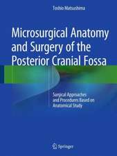 Microsurgical Anatomy and Surgery of the Posterior Cranial Fossa: Surgical Approaches and Procedures Based on Anatomical Study