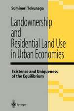 Landownership and Residential Land Use in Urban Economies: Existence and Uniqueness of the Equilibrium