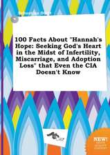 100 Facts about Hannah's Hope: Seeking God's Heart in the Midst of Infertility, Miscarriage, and Adoption Loss That Even the CIA Doesn't Know