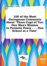 100 of the Most Outrageous Comments about Three Cups of Tea: One Man's Mission to Promote Peace . . . One School at a Time