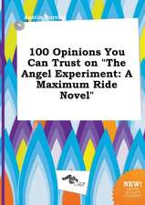 100 Opinions You Can Trust on the Angel Experiment: A Maximum Ride Novel