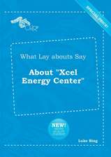 What Lay Abouts Say about Xcel Energy Center