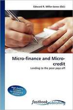 Micro-finance and Micro-credit