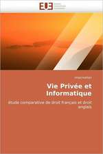 Vie Privee Et Informatique