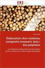 Elaboration D'Un Materiau Composite Innovant