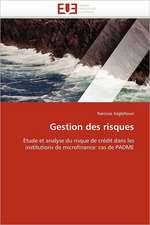 Gestion des risques