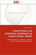 Conception D Un Comprime Generique de Paracetamol 500mg