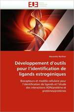 Developpement D Outils Pour L Identification de Ligands Estrogeniques: Auto-Financement de Soins de Sante, ''Social-Re''