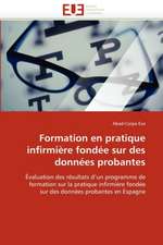 Formation En Pratique Infirmiere Fondee Sur Des Donnees Probantes