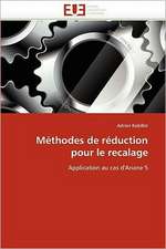 Methodes de Reduction Pour Le Recalage