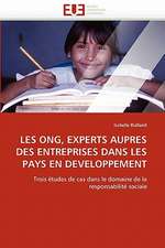 Les Ong, Experts Aupres Des Entreprises Dans Les Pays En Developpement