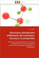 Nouveaux phosphates d'éléments de transition: structure et propriétés