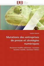 Mutations Des Entreprises de Presse Et Strategies Numeriques: Independance Ou Correspondance