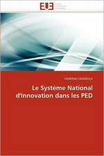 Le Système National d'Innovation dans les PED