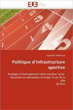 Politique d'infrastructure sportive