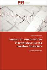 Impact du sentiment de l'investisseur sur les marchés financiers