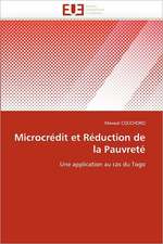 Microcrédit et Réduction de la Pauvreté