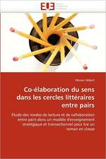 Co-élaboration du sens dans les cercles littéraires entre pairs