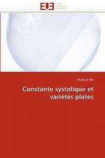 Constante Systolique Et Varietes Plates