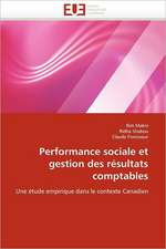 Performance sociale et gestion des résultats comptables