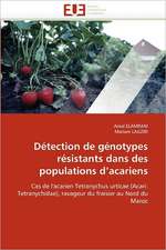 Détection de génotypes résistants dans des populations d¿acariens