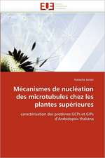 Mécanismes de nucléation des microtubules chez les plantes supérieures