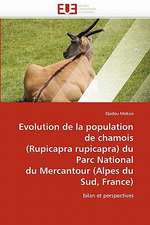 Evolution de la population de chamois (Rupicapra rupicapra) du Parc National du Mercantour (Alpes du Sud, France)