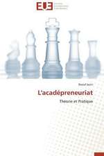 L'Acadepreneuriat