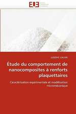 Étude du comportement de nanocomposites à renforts plaquettaires