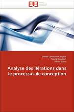 Analyse des itérations dans le processus de conception