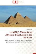 Le Maep: Mecanisme Africain D Evaluation Par Les Pairs